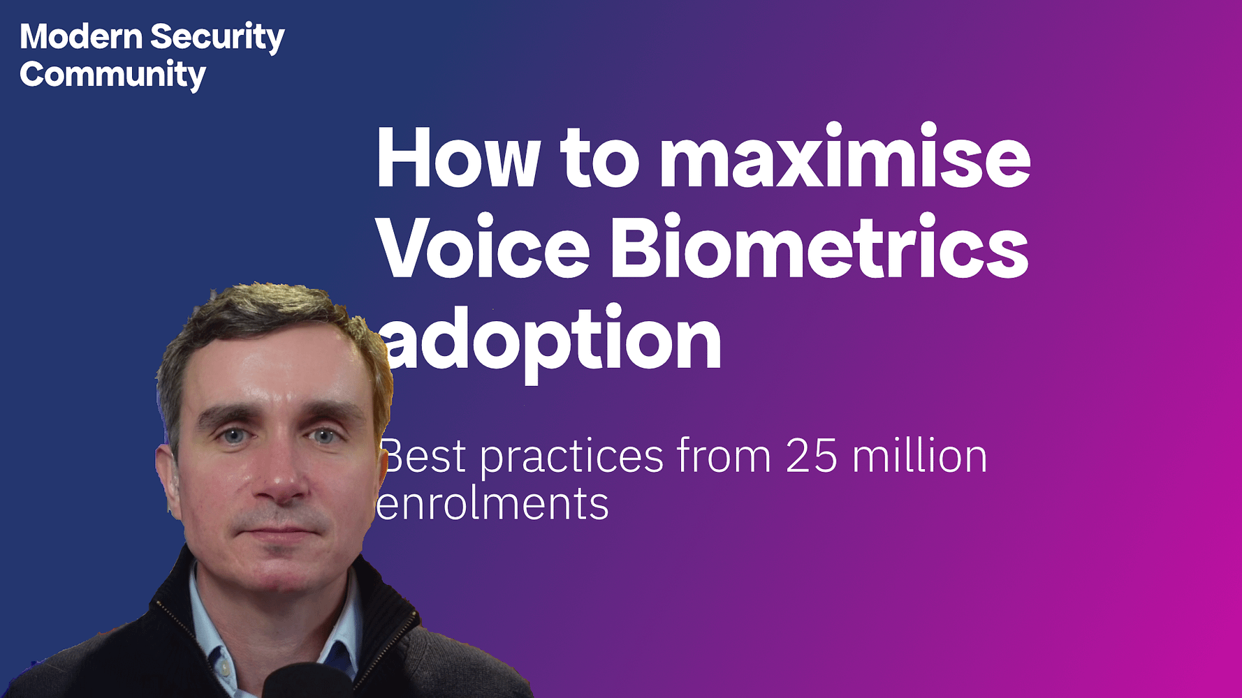 Featured image for “How to maximise Voice Biometrics adoption – Best practices from 25 million enrolments”