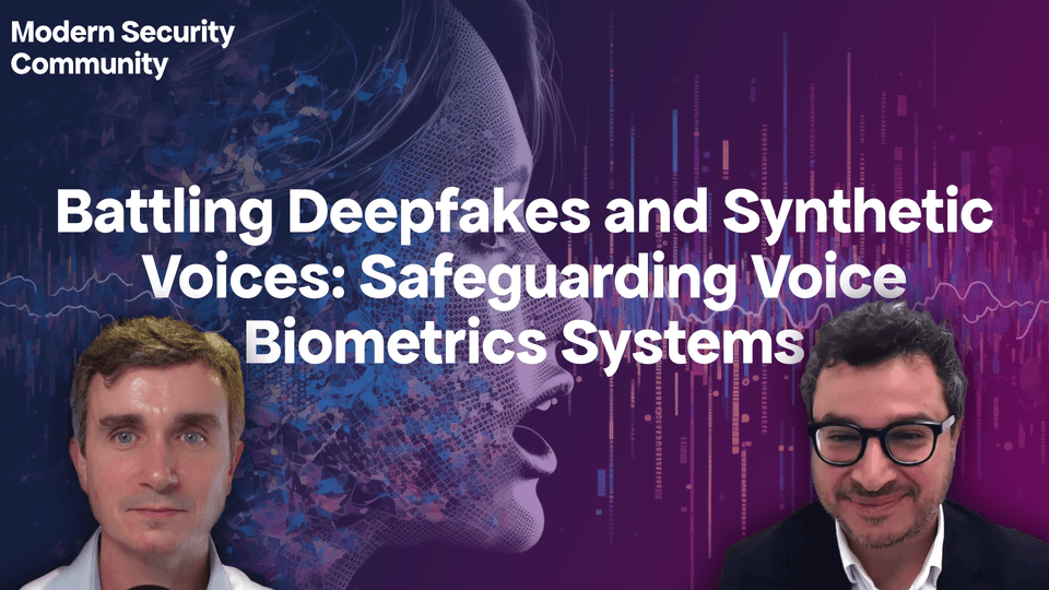 Featured image for “Battling Deepfakes and Synthetic Voices: Safeguarding Voice Biometrics Systems”