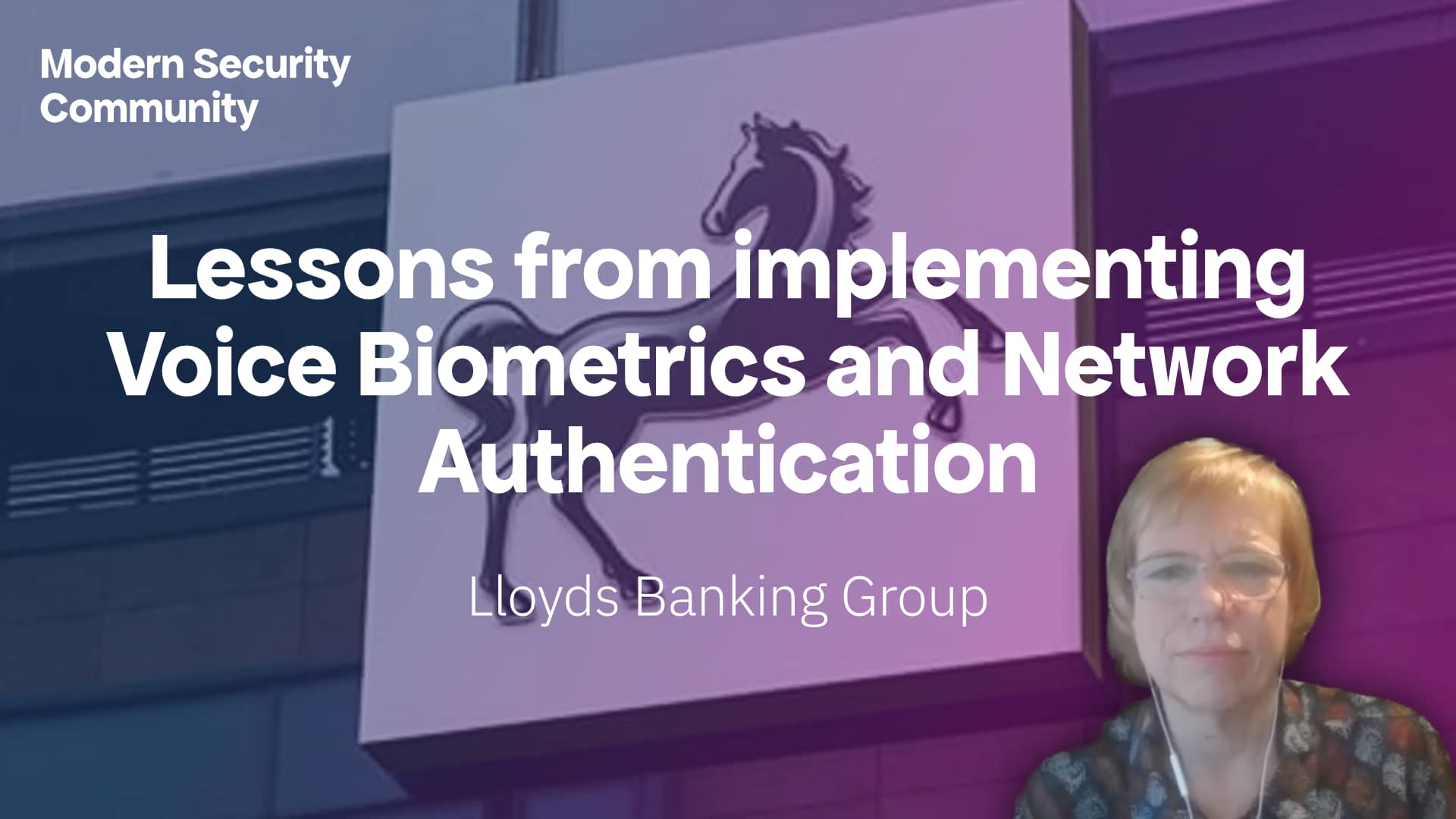 Featured image for “Lloyds Banking Group – Best practices from implementing Voice Biometrics and Network Authentication”