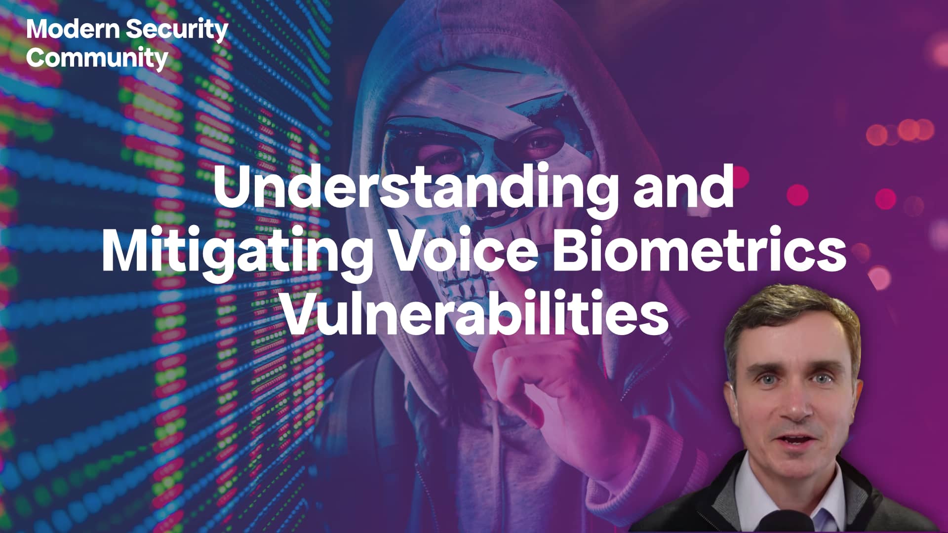 Thumbnail for Understanding and Mitigating Voice Biometrics Vulnerabilities Video